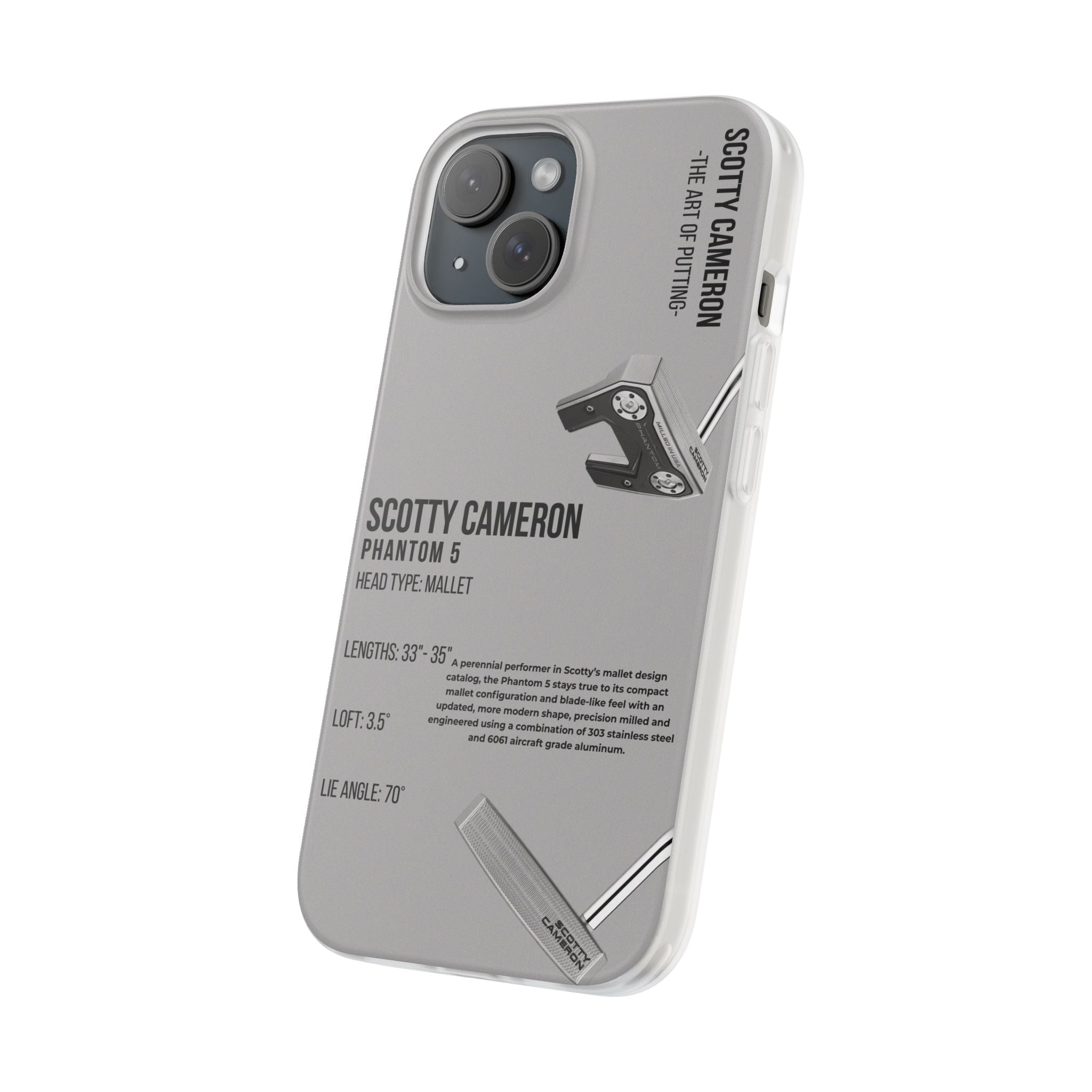 Scotty Cameron Phantom 5 Phone Case